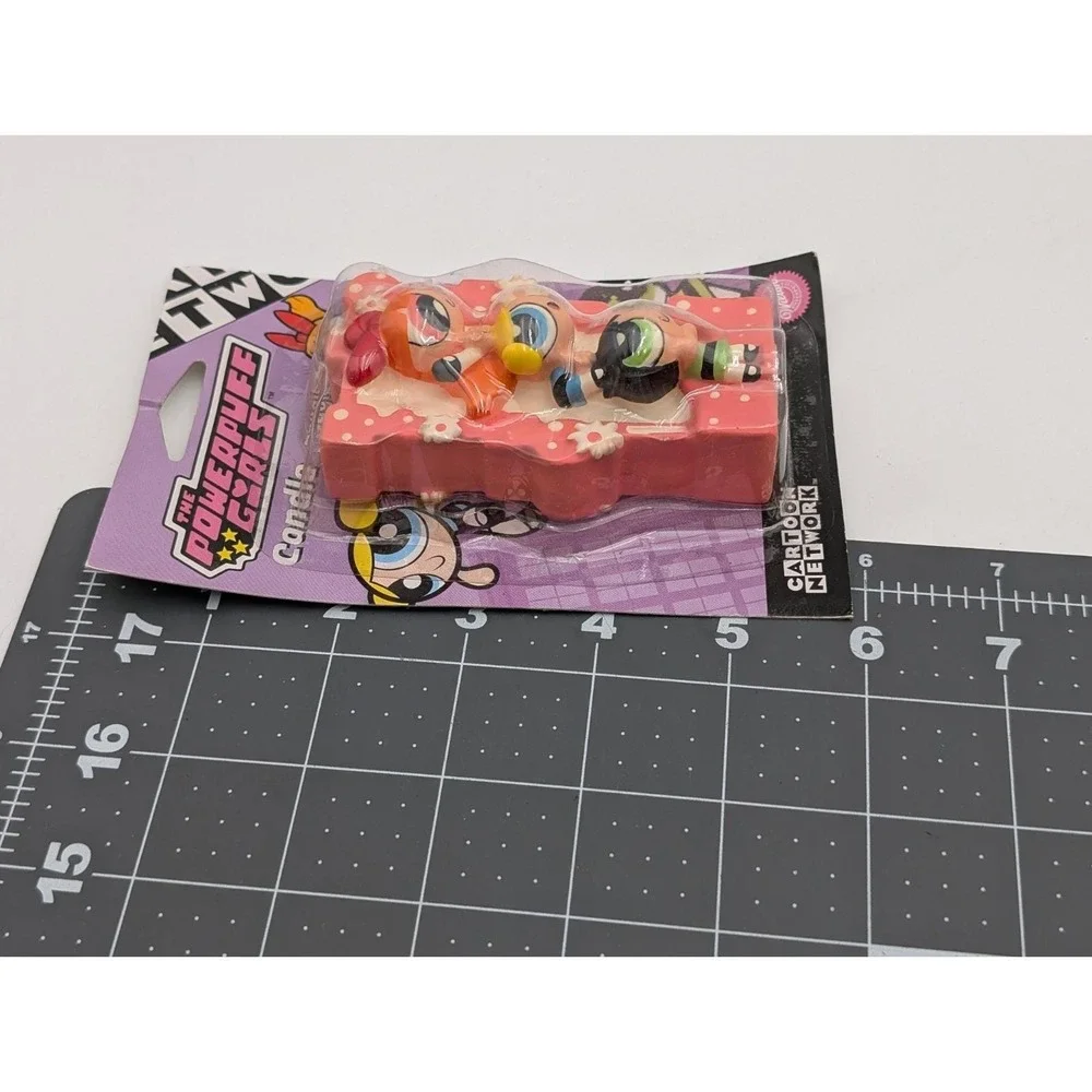 Wilton Powerpuff Girls Candle Lot of 3‎ Birthday Cartoon Network